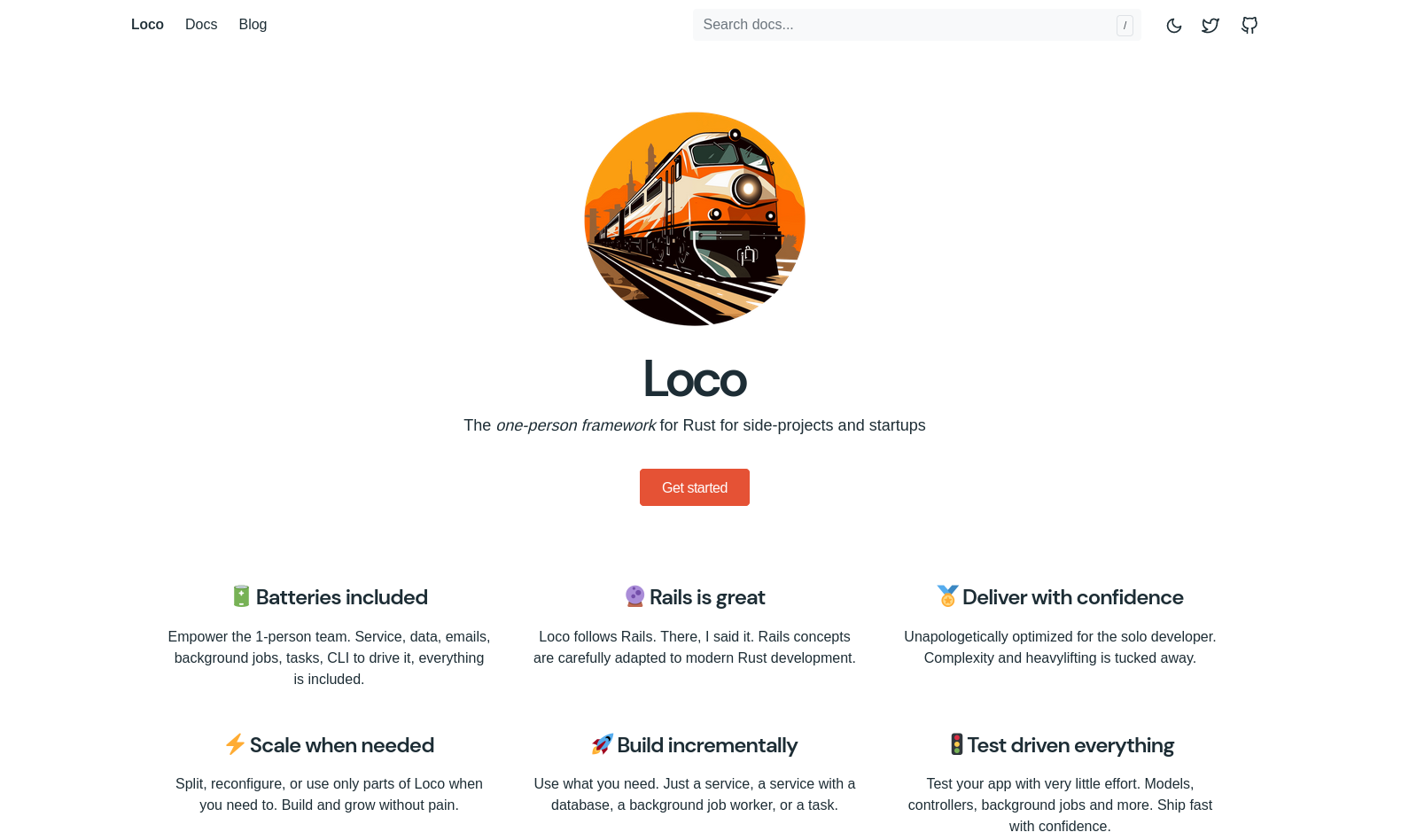 Loco.rs website